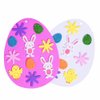 Max Fun 208PCS Easter Foam Stickers Set Easter Eggs Crafts DIY Egg Easter Craft for Kids Easter Decorations Party Favors Supplies (Easter Egg)