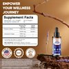Vitamatic 2 Packs Liquid Biotin & Collagen for Hair Growth - Women & Men – Supports Glowing Skin, Healthy Hair & Nail Growth (2Fl Oz)