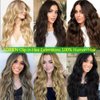 LORIEN Clip in Hair Extensions Real Human Hair, 22 Inch 110g, 99J Burgundy, Clip in 100% Brazilian Remy Human Hair Extensions 8pcs Per Set with 18 Clips Double Weft