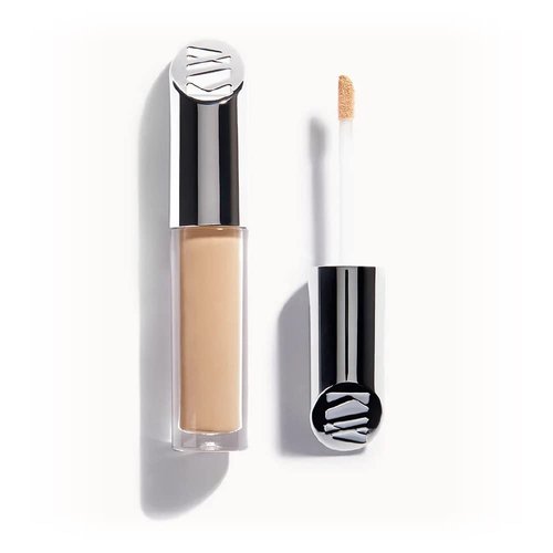 Kjaer Weis Liquid Concealer Makeup - Fair Shade Full Coverage Concealer for Dark Circles. Natural Organic Cream Concealer, Color Corrector and Under Eye Brightener with Invisible Finish - F112 Iconic