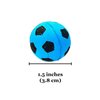 CoCoo Sponge Cat Balls, 1.5 - Inches, Soft Foam Soccer Balls for Exercise and Interactive Activity, Sturdy, Bouncy Balls for Feline (24 Pieces)