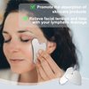 MoHern 2 Pcs Stainless Steel Gua Sha Tool, Gua Sha Facial Tools for Acupuncture, Durable GuaSha Tool for Jawline Sculpting, Face Massager, Puffiness Reducing, Skin-Care Gift