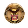 Air Force Wooden Puzzle Box - Hand Carved with Secret Compartment - All Natural Intarsia Wood Art