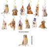 24 Pcs Golden Retriever Hanging Decorations Golden Retriever Hanging Swirls Ceiling Swirls Golden Retriever Birthday Party Supplies for Golden Retriever Party Decorations Dog Decorations
