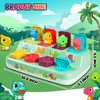 LGMazak Pop up Animal Toy, Interactive Baby Toys 18 Months, Montessori Cause and Effect Toys for 2 Year Old Boy Girl, Pop Up Dinosaur Toys for Infant Toddler Age 1-3, Early Learning Toys