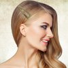 Chinco 24 Pcs Double Grip Hair Clips Metal Snap Hair Clips Women Hair Barrettes for Hair Making, Salon Supplies (Ancient Bronze,2.8 Inch)