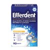 Efferdent Retainer Cleaning Tablets, 3 Month Supply of Denture Cleaning Tablets for Dental Appliances, Overnight Whitening, 90 Tablets