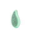 Wet Brush Go Green Palm Detangling Hair Brush Infused with Tea Tree Oil - Pain-Free Ultra-Soft Detangler Bristles Glide Through Tangles with Ease - Protects Against Split Ends For Wet & Dry Hair
