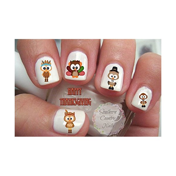 Thanksgiving 2 Nail Art Decals
