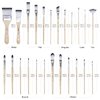 Artecho 24 PCS Paint Brushes for Acrylic Painting, Acrylic Paint Brushes for Oil, Watercolor, Acrylic, Gouache and Canvas Painting