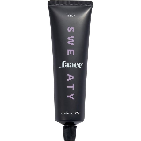 Faace Sweaty Face Mask & Primer Restorative Cream Pore Minimizer, Moisturizes, Mattifies, Soothes Skin with Argan Oil, Aloe, Vitamin C & E, Bergamot, Patchouli, Lavender Organic & Vegan Skincare 3.4oz