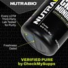 NutraBio – EAA Pure – 9 Amino Acids – Muscle Repair and Recovery, 30 Servings, Strawberry Lemon Bomb – Pre or Post Workout – All Day Recovery
