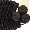 26 28 30 Inch Deep Wave Human Hair Bundles Natural Color 8A Brazilian Unprocessed Virgin Remy Hair 3 Bundles Deep Wave Bundles Human Hair Extensions Deep Curly Bundles