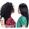 WOW Extra Strength Deep Keratin Hair Treatment Conditioning Straightening Keratin Proteins Amino Acids Argan Castor Oils Repair Damaged Color Treated Curly Straight Coarse Thin Hair (120ML+CS)