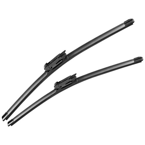 MOTIUM Perfect fit Windshield Wiper Blades,fit 2010-2018 Ford Taurus,2009-2016 Lincoln MKS,2007-2012 Toyota Avalon (Set of 2) (Pinch Tab 26"+20")