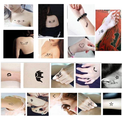 Xmasir 296pcs Temporary Tattoo Stencils for Kids, 12 Sheets Face and Body Paint Stencils Kit Girls Boys Glitter Tattoo Stencil for Kids Airbrush Templates School Show Birthdays Body Art Paint