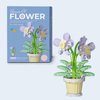 ALITTDRE Flowers Building Blocks Sets, Office Home Decor Bonsai, Micro Flower Toys Building Set, Gifts for Mothers, Valentines, Birthdays, Adult & Kid (Orchid)