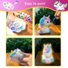 GODLIY 2PCS Paint Your Own Unicorn Night Light Art Kit,Arts and Crafts for Kids Ages 4-8,Unicorn Toys for Girls Painting Kit Unicorn Gifts for Kids 4 5 6 7 8 9 10 11 12+