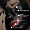 Peel off Face Mask, Black Head Remover for Nose, Black Face Masks, Charcoal Face Mask, Facial Masks, Black Masks, Mascarilla para Puntos Negros