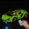 BRIKSMAX Led Lighting Kit for Technic Lamborghini Sián FKP 37 - Compatible with Lego 42115 Building Blocks Model- Not Include The Lego Set(Remote-Control Version)