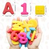 Alphabet Learning Toys for Toddlers, 40 Pcs Sensory Bin Filler for Kids, ABC Alphabet and Number Toys for Kids, Squisky Toys for Kids Ages 3-5, Stocking Stuffers Toys