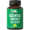 All 9 Essential Amino Acids Supplement. Capsules With 3x More Leucine For Muscle Recovery, Growth. EAA Supplement Better Than BCAA / BCAAS Branched Chain Aminos Acid. USA Tested EAAs Men + Women