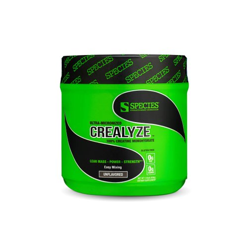 Species Nutrition Crealyze Creatine Powder, 100% Creatine Monohydrate with Solubility to Support ...