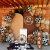 158 PCS Cow Balloons Arch Garland Kit Cow Party Decorations for Baby Shower Birthday Farm Western Theme Party Supplies Decorations