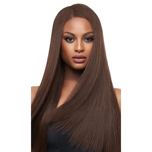 Outre Sasha 100% Human Hair Yaki 12" (C4/30-Brown, Auburn)
