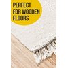 Rug Stickers for Wood Floor [12 Pack] Carpet Stickers for Area Rugs, Anti Slip Rug Corner Grips to Secure Kitchen Rugs and Bathroom Mats, Peel and Stick Non Slip Rug Pads, Rug Mat Non Slip