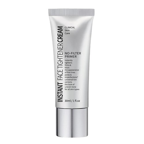 Instant Face Tightener No-Filter Primer, Instant Face Tightener Cream, Water Based Primer,Skin Tightener Primer Face Makeup,Blurring Face Primer for All Skin Types