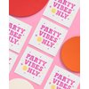 xo, Fetti Party Vibes Only Napkins - 3-ply, 24 pcs | Preppy Party Decorations, Birthdy Party Supplies, Smiley Party Favors, Lightning Cute Smile