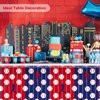 durony 2 Pieces Baseball Tablecloth Plastic Baseball Table Cover Baseball Theme Party Supplies Waterproof Rectangle Tablecloth for Baseball Theme Birthday Sport Party Decorations