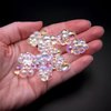 Bubble Clusters - 10 Pk,1:6 Scale Bubbles for Miniature Dollhouse Bath Tub Model, Zen Garden or Fairy Beach - Acrylic Beads for Jewelry Crafts