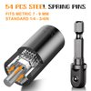 Stocking Stuffers for Men Adults,Gifts for Men,Super Universal Socket Tools Birthday Gifts for Men,Cool Stuff for Men Dad Husband Boyfriend Him,Tools Socket Set with Power Drill Adapter(7-19 MM)