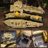 itshWOee Update Movable Tank Building Set for Boys 8-14, WW2 Military Building Toys, Collectible Mark VIII Army Model to Build and Display, Birthday Gifts Ideal for Adults, Fans