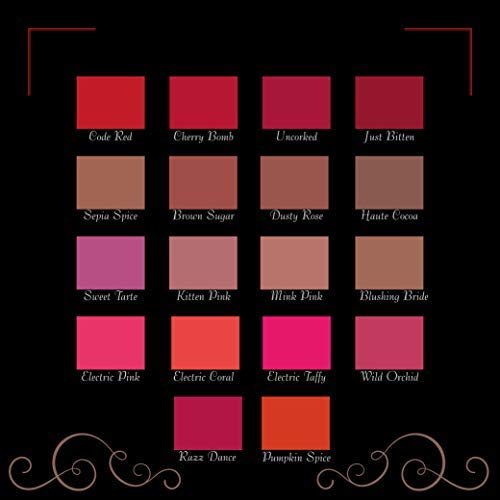 Jolie Liquid Lipstick - Luxurious, Creamy Lipstick W/Wand Applicator (Dusty Rose)