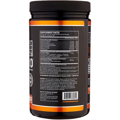 ALR Industries Humapro | Whole Food Protein Equivalent, Protein Matrix Formulated for Humans, Essential Amino Acids, Easy Digestion, Lean Muscle Gain | 450 Tablets/ 90 Serving