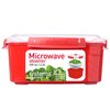 Sistema Microwave Steamer, 13.6 Cup, Red, BPA-free, Phthalate-free