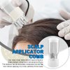4pcs Scalp Applicator Comb Set with Scalp Applicator Comb, Hair Comb and Hair Oil Applicator Bottle Brush for Scalp Massager and Hair Growth Care(White)