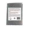 Natural Elephant Exfoliating Washcloth Charcoal Grey Japanese Shower Scrubber for Body (2 Pack (2 Washcloths))