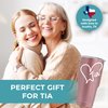 Tía Tumbler 30oz, Coffee Mug Tia Gifts For Tía, Gift For Tía Gifts From Niece, Regalos Para Tia De Sobrina, Regalo Para Tia Mug, Regalos Para La Tia Gifts From Nephew, Best Tia Ever Gifts Aunt