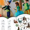 Dinosaur Temporary Tattoos for Kids,10 Sheets Nature Forest Dinosaur Realistic Tattoo Stickers Waterproof Cartoon Tattoos for Boys Girls Kids Party Supplies