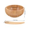 Beaupretty Skin Care Kit Mask Bowl Set Cute Small Skin Care Mask Bowl Bamboo Mask Mixing Bowl Makeup Cosmetic Tool for Ladies Women DIY Skin Care Cosmetics Clay Tools