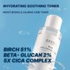 RAVIEL Birch CICA Calming Skin Toner,Soothing Formula, Barrier Calming, Moisturizing, Sensitive, Hydration, Gentle, centella Extract (5.07 fl oz)