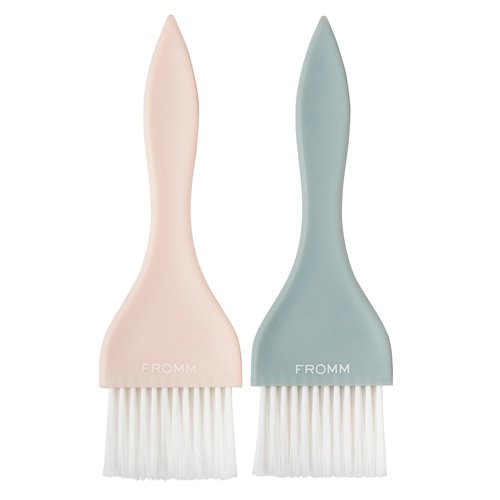 Fromm Color Studio 2-1/4" Soft Extra Wide Feather Color Brushes for Hair Stylist with Tapered Tips for Balayage, Blending, Freehand Painting, Paint Brush for All Hair Types, 2 Pack