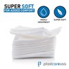 200 Count 4x4 Gauze Pads - Soft 4-Ply Non Woven Gauze Sponges - Non Sterile Dental Gauze & 4x4 Esthetic Wipes - All Purpose Medical Gauze Squares for First Aid, Surgical, Wound Dressing