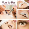 PIKAPIKA Lash Extension 0.03 0.05 0.07 C CC D Curl Easy Fan Volume Lash Extensions 8-16mm Mix 8-16mm 16-20mm Auto Blooming Lash Extension Self Fanning Lashes For Eyelash Extensions (15-20mm, CC-0.07)