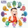 Bath Bombs for Kids with Surprise Inside, Kids Bath Bombs with Jungle Toys Inside, 12-Pack Organic Bath Bombs for Boys, Skin-Moisturizing Bubble Bath Magic Bathbombs, Easter Basket Stuffers for Kids