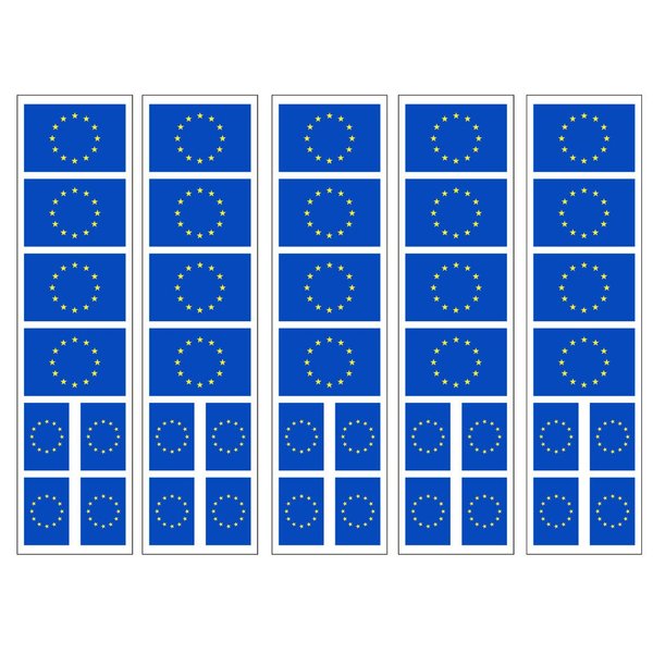 40 Tattoos: European Union Flag, EU Party Favors